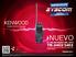 NUEVO EL MEJOR RADIO DEL 2013. TK-2402/3402 Conozca más de este radio en la pag. 4 de estas Ofertas!