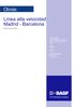 Obras. Línea alta velocidad Madrid - Barcelona AVE Pina de Ebro