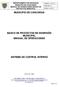MUNICIPIO DE CONCORDIA BANCO DE PROYECTOS DE INVERSIÓN MUNICIPAL MANUAL DE OPERACIONES SISTEMA DE CONTROL INTERNO