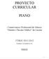 PROYECTO CURRICULAR PIANO