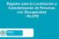 Registro para la Localización y Caracterización de Personas con Discapacidad - RLCPD