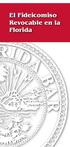 El Fideicomiso Revocable en la Florida
