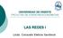 UNIVERSIDAD DE ORIENTE FACULTAD DE ICIENCIAS ECONOMICAS LAS REDES I. Licda. Consuelo Eleticia Sandoval