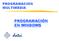 PROGRAMACIÓN MULTIMEDIA PROGRAMACIÓN EN WINDOWS