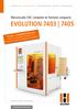 EVOLUTION 7403 7405. Mecanizado CNC completo en formato compacto