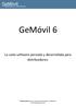 GeMóvil 6. La suite software pensada y desarrollada para distribuidores.