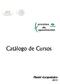 Catálogo de Cursos Plantel Azcapotzalco 2015