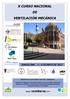 X CURSO NACIONAL DE VENTILACIÓN MECÁNICA