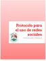 Protocolo para el uso de redes sociales. Alcaldía de Ricaurte, Cundinamarca