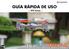 GUÍA RÁPIDA DE USO. -- VFV Series --