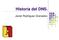 Historia del DNS. Javier Rodríguez Granados