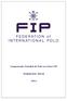 Campeonato Mundial de Polo en Nieve FIP. Reglamento oficial