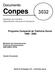 3 Documento CONPES 2925 de 1997 4 Proyecciones del Plan Nacional de Telecomunicaciones 1997-2007. 5 Documento CONPES 2760 de 1995.