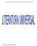 Literatura Universal, Bachillerato. Libreta digital de Zuriñe García Fernández (2º B) Zuriñe García Fernández 2ºB