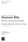 Kenmore Elite. Horno de pared doble. Double Electric Built-In Oven * = Número de color, color number