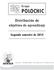 Grupo POLOCHIC. Distribución de objetivos de aprendizaje. Segundo semestre de 2012. Instituto Guatemalteco de Educación Radiofónica