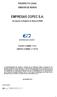 PROSPECTO LEGAL EMISIÓN DE BONOS EMPRESAS COPEC S.A. Inscripción en Registro de Valores N 0028 PLAZO DE LA EMISIÓN: 10 AÑOS