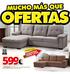 Medidas: 99x271x89-160 cm. Muelle Ensacado. 1. Shaiselongue tapizada tela suso (microfibra algodonada). Colores disponibles: gris y chocolate claro.