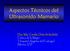 Aspectos Técnicos del Ultrasonido Mamario. Dra. Ma. Cecilia Ortíz de Iturbide Clínica de la Mujer Hospital Ángeles del Pedregal México, D.F.