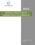 MANUAL PRÁCTICAS DE LABORATORIO DE QUÍMICA II