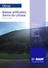 Obras. Balsas artificiales Sierra de Urbasa Bentofix BFG 5000L. Datos de la obra: Impermeabilización de las balsas. Lugar: Sierra de Urbasa (Navarra)