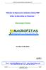 Estudio de Depuración mediante sistema FMF. (Filtro de Macrofitas en Flotación) Mascaraque (Toledo)