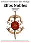 Batallas Fantásticas: The 9th Age Elfos Nobles (Highborn Elves) Reglas del Ejército Versión 0.11.0 Beta ES3