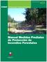 Manual Medidas Prediales de Protección de Incendios Forestales