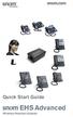 Quick Start Guide. EHS Advanced. Wireless-Headset Adapter