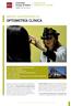 OPTOMETRÍA CLÍNICA MÁSTER UNIVERSITARIO EN FACULTAD DE CIENCIAS DE LA SALUD