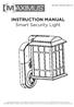 INSTRUCTION MANUAL Smart Security Light