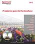 Productos para la Horticultura