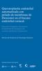 Queratoplastia endotelial automatizada con pelado de membrana de Descemet en el fracaso endotelial corneal.
