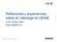 Reflexiones y experiencias sobre el Liderazgo en QHSE