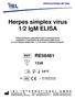 Herpes simplex virus 1/2 IgM ELISA