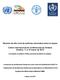 Reunión de alto nivel de políticas nacionales sobre la sequía. Centro Internacional de Conferencias de Ginebra Ginebra, 11 a 15 marzo de 2013