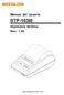 Manual del usuario STP-103III. Impresora térmica Rev. 1.00. http://www.bixolon.com