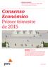 Consenso Económico Primer trimestre de 2015