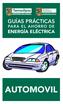 GUÍAS PRÁCTICAS PARA EL AHORRO DE ENERGÍA ELÉCTRICA AUTOMOVIL