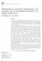 Transferencias aniónicas peritoneales y su relación con el transporte peritoneal y el estado ácido-base