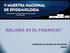 MALARIA EN EL PARAGUAY PROGRAMA DE CONTROL DEL PALUDISMO SENEPA