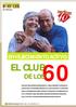 EL CLUB 60 DE LOS ENVEJECIMIENTO ACTIVO: EN PORTADA