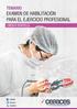 TEMARIO EXAMEN DE HABILITACIÓN PARA EL EJERCICIO PROFESIONAL CARRERA DE ODONTOLOGÍA