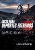 DEPORTES EXTREMOS LUCES PARA