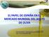 EL PAPEL DE ESPAÑA EN EL MERCADO MUNDIAL DEL ACEITE DE OLIVA