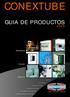CONEXTUBE GUIA DE PRODUCTOS. Residencial. Energía. Industria. cajas de paso. cajas y gabinetes. accesorios para tableros. material para conexionado