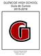 GLENCOE HIGH SCHOOL Guía de Cursos 2015-2016