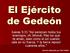El Ejército de Gedeón