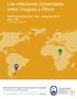Las relaciones comerciales entre Uruguay y África. Informe semestral julio diciembre 2014 Año 1 Nº1 20 de mayo de 2015