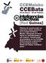 CCEBata. CCEMalabo. [Red Guinea] 26 de Enero - 26 de Febrero. Talleres de construcción colaborativa.